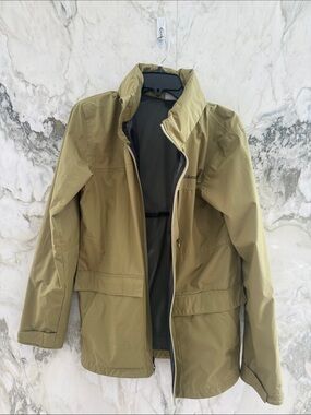 Columbia Men's Olive Rain Shell Jacket